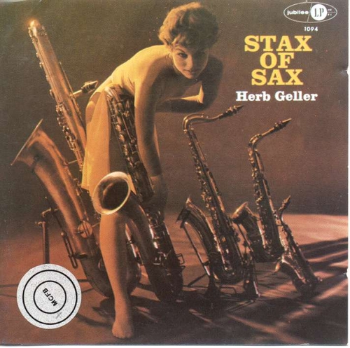Couverture STAX OF SAX de Herb GELLER