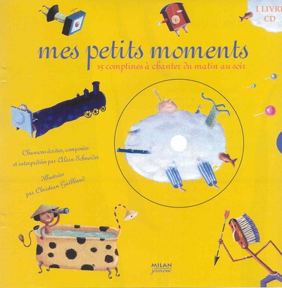 Couverture MES PETITS MOMENTS de Alain SCHNEIDER