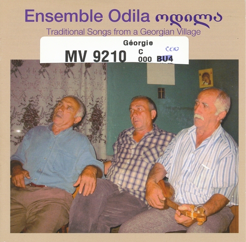 Couverture TRADITIONAL SONGS FROM A GEORGIAN VILLAGE de ENSEMBLE ODILA