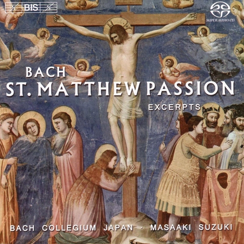 Couverture PASSION ST. MATHIEU (EXTRAITS) de Johann Sebastian BACH