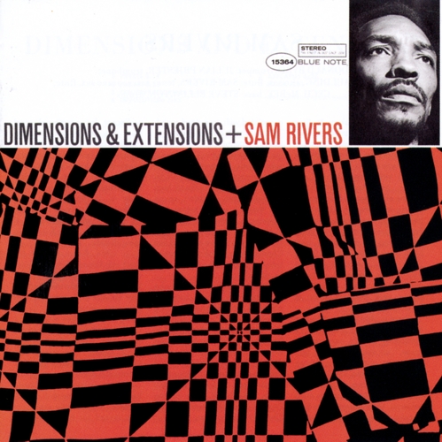 Couverture DIMENSIONS AND EXTENSIONS de Sam RIVERS