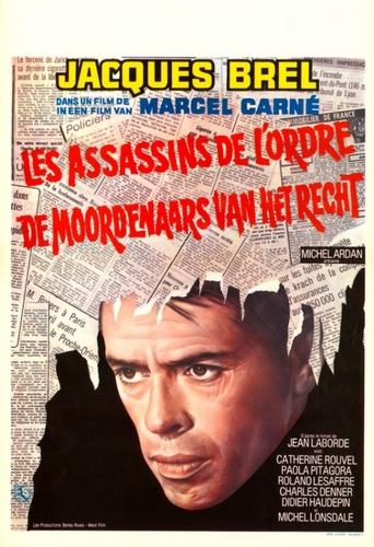 Couverture LES ASSASSINS DE L'ORDRE de Marcel CARNÉ