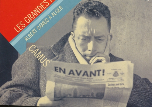 Couverture ALBERT CAMUS À ALGER de Albert CAMUS
