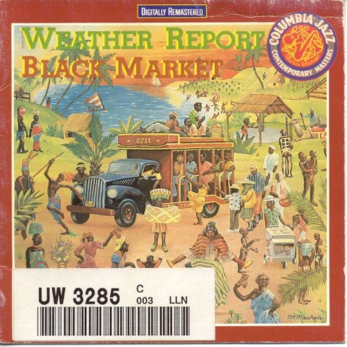 Couverture BLACK MARKET de WEATHER REPORT