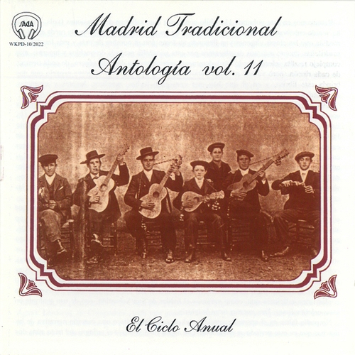 Couverture MADRID TRADICIONAL, ANTOLOGIA VOL. 11: EL CICLO ANUAL