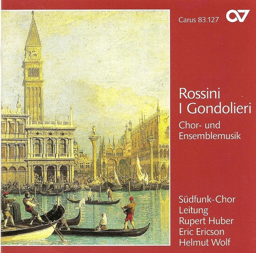 Couverture I GONDOLIERI - CHOR- UND ENSEMBLEMUSIK de Gioacchino ROSSINI