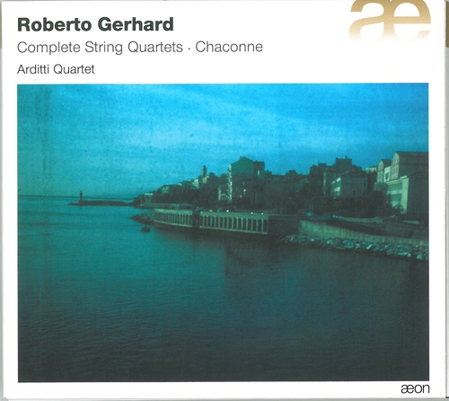 Couverture COMPLETE STRING QUARTETS/ CHACONNE de Roberto GERHARD