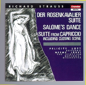 Couverture ROSENKAVALIER: SUITE / DANSE DE SALOME / CAPRICCIO: SUITE ET de Richard STRAUSS