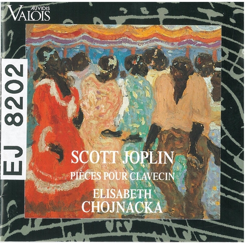 Couverture PIECES POUR CLAVECIN de Scott JOPLIN