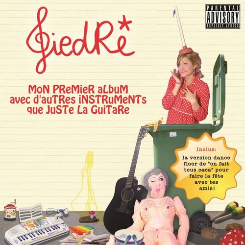 Couverture MON PREMIER ALBUM AVEC D'AUTRES INSTRUMENTS QUE JUSTA LA GUI de GIEDRÉ