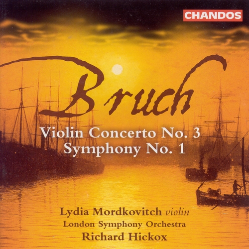 Couverture CONCERTO VIOLON 3 / SYMPHONIE 1 de Max BRUCH