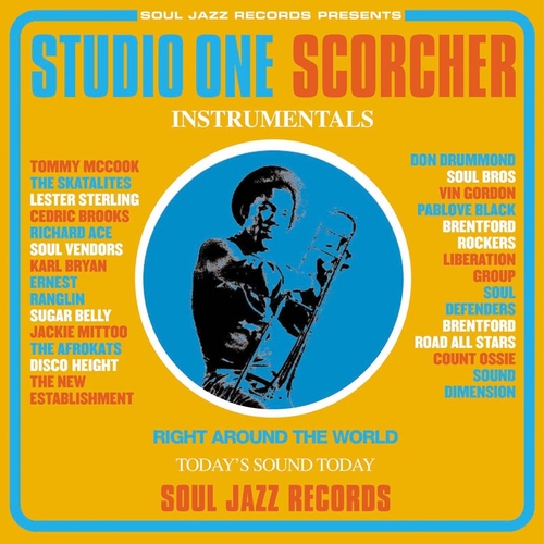 Couverture STUDIO ONE SCORCHER (INSTRUMENTALS) de SKA/ROCKSTEADY