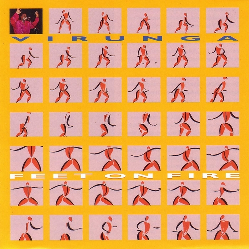 Couverture FEET ON FIRE de SAMBA MAPANGALA VIRUNGA