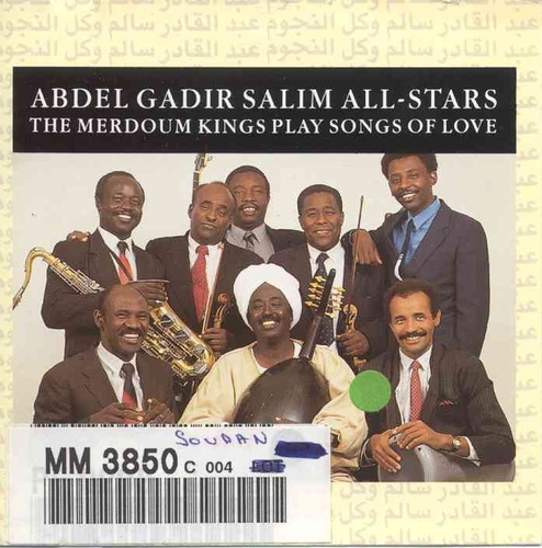 Couverture THE MERDOUM KINGS PALY SONGS OF LOVE de Abdel Gadir SALIM