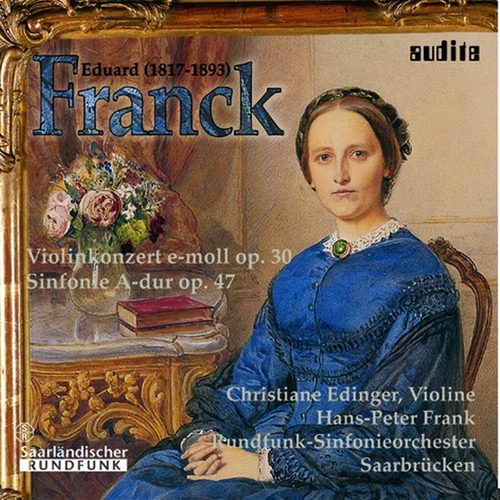Couverture CONCERTO VIOLON OP.30 / SYMPHONIE OP.47 de Eduard FRANCK
