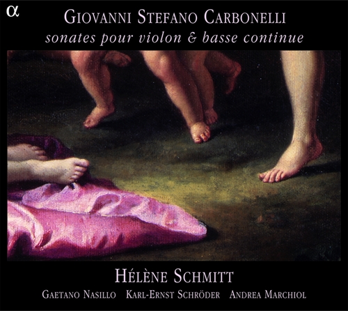 Couverture SONATES VIOLON & CONTINUO de Giovanni Stefano CARBONELLI