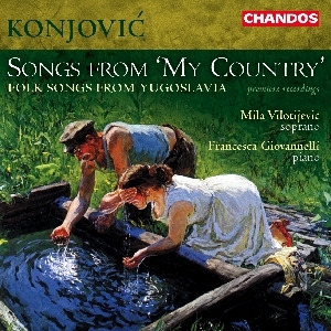 Couverture SONGS FROM "MY COUNTRY" de Petar KONJOVIC