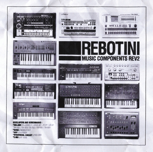 Couverture MUSIC COMPONENTS REV2 de Arnaud REBOTINI