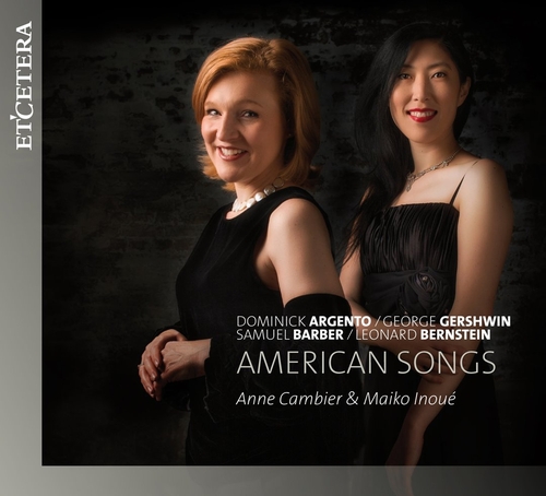 Couverture AMERICAN SONGS (ARGENTO/ BARBER/ BERNSTEIN/ GERSHWIN)