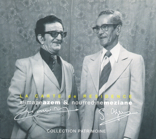 Couverture COLLECTION PATRIMOINE: LA CARTE DE RÉSIDENCE de Slimane AZEM & NOURREDINE MEZIANE