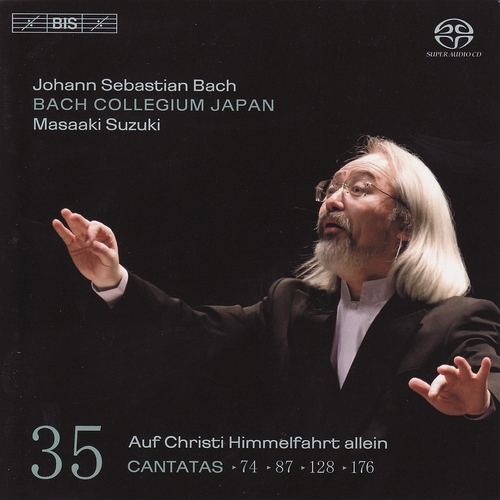 Couverture CANTATE:  74,87,128,176 de Johann Sebastian BACH