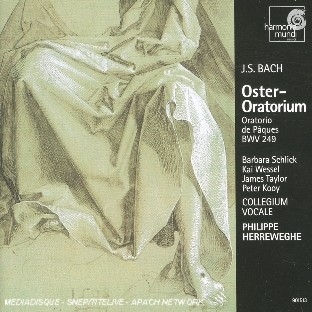 Couverture ORATORIO DE PAQUES de Johann Sebastian BACH