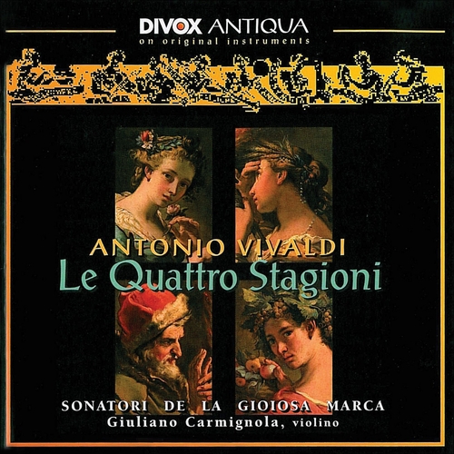 Couverture CONCERTI OP.8: 1-4 " LES 4 SAISONS" / RV.551, RV,128 de Antonio VIVALDI