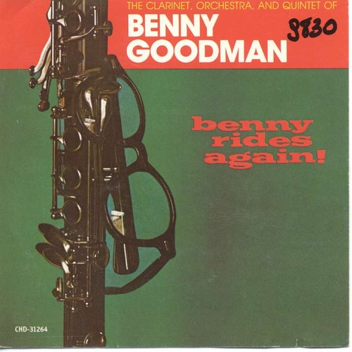 Couverture BENNY RIDES AGAIN! de Benny GOODMAN