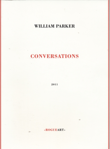 Couverture CONVERSATIONS de William PARKER