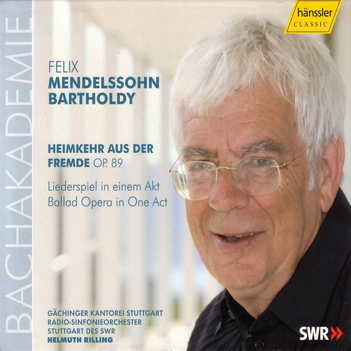 Couverture DIE HEIMKEHR AUS DER FREMDE de Felix MENDELSSOHN-BARTHOLDY