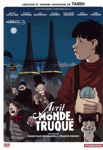 Couverture AVRIL ET LE MONDE TRUQUÉ de Christian DESMARES