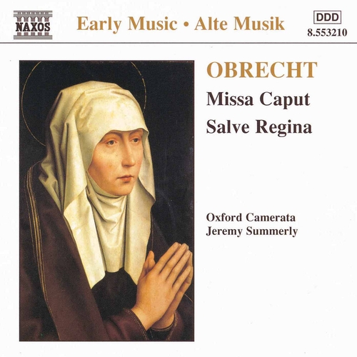 Couverture MISSA CAPUT / SALVE REGINA de Jacob OBRECHT