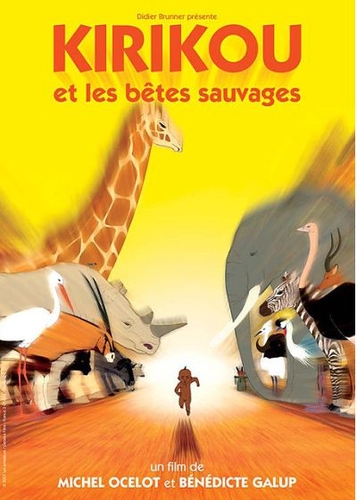 Couverture KIRIKOU ET LES BÊTES SAUVAGES de Michel OCELOT
