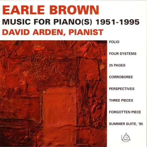 Couverture MUSIC FOR PIANO(S) 1951-1995 de Earle BROWN
