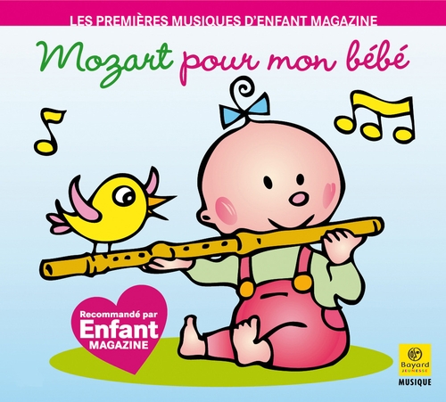 Couverture MOZART POUR MON BEBE de Wolfgang MOZART