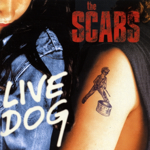 Couverture LIVE DOG de THE SCABS