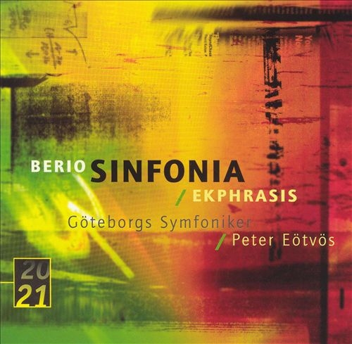 Couverture SINFONIA / EKPHRASIS de Luciano BERIO