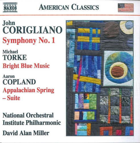 Couverture SYMPHONIE 1 (+ TORKE, COPLAND) de John CORIGLIANO