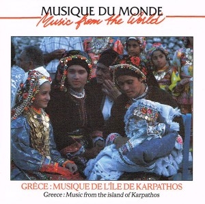 Couverture GRÈCE: MUSIQUE DE L'ÎLE DE KARPATHOS