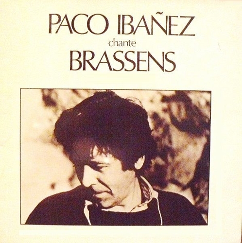 Couverture PACO IBANEZ CANTA GEORGES BRASSENS de Paco IBAÑEZ
