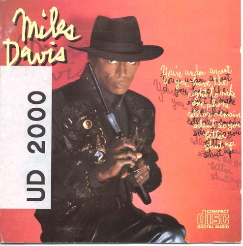 Couverture YOU'RE UNDER ARREST de Miles DAVIS
