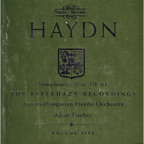 Couverture SYMPHONIE  70-81 de Joseph [Franz] HAYDN