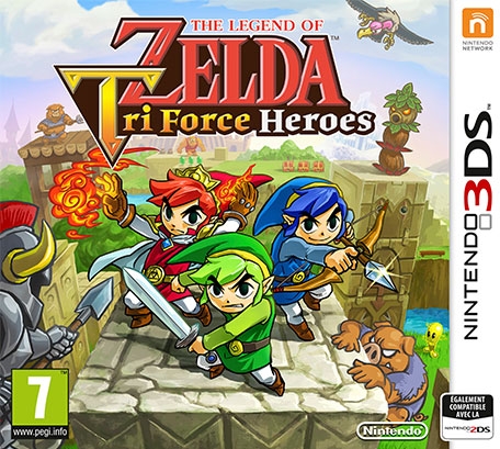 Couverture ZELDA TRI FORCE HEROES