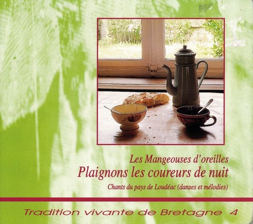 Couverture PLAIGNONS LES COUREURS DE NUIT. CHANTS DU PAYS DE LOUDÉAC de LES MANGEOUSES D'OREILLES