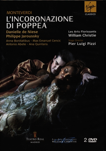 Couverture L'INCORONAZIONE DI POPPEA de Claudio MONTEVERDI