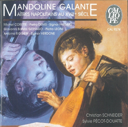 Couverture MANDOLINE GALANTE - MAITRES NAPOLITAINS AU XVIIIÈME SIECLE
