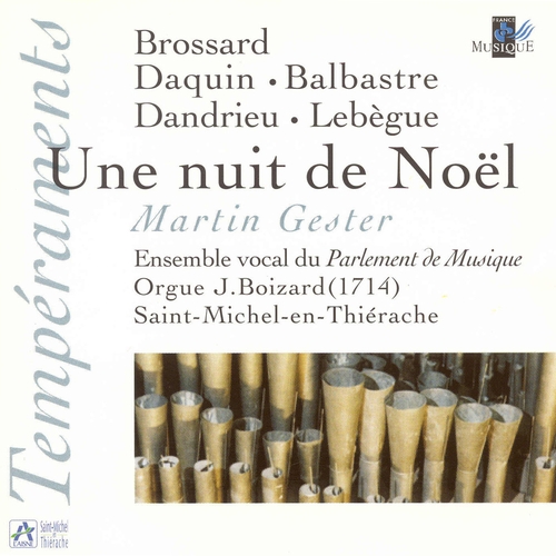 Couverture UNE NUIT DE NOËL: BROSSARD, DANDRIEU, DAQUIN...