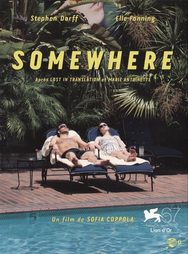 Couverture SOMEWHERE de Sofia COPPOLA