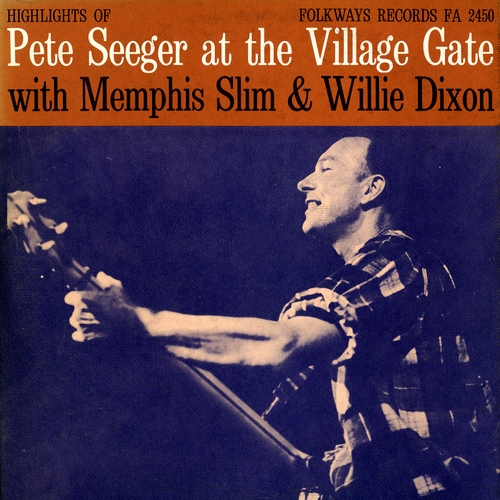Couverture PETE SEEGER AT THE VILLAGE GATE, VOL. I de Pete SEEGER