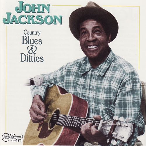 Couverture COUNTRY BLUES & DITTIES de John JACKSON